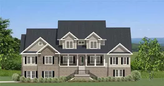 Southern house plans 90-116 - front exterior, 3,563 sq ft, 4 bed, 3 bath house plans | Monster House Plans