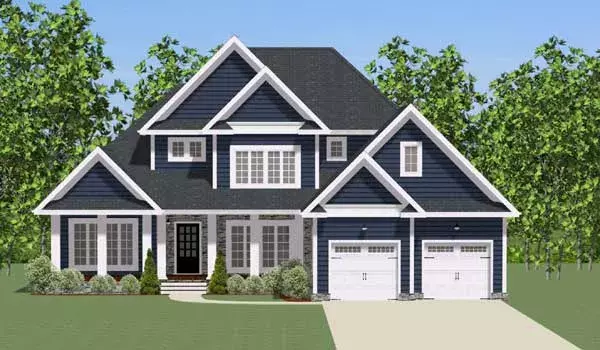 Traditional house plans 90-148 - front exterior, 3,004 sq ft, 4 bed, 4 bath house plans | Monster House Plans