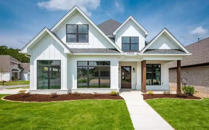 Craftsman house plans 90-183 - front exterior, 2,402 sq ft, 3 bed, 2 bath house plans | Monster House Plans