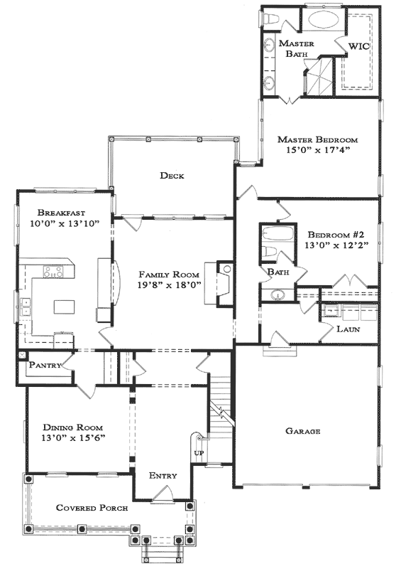 Main Floor Plan: 94-104