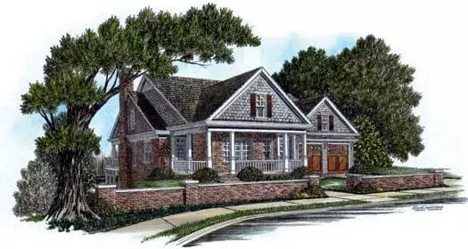 Southern house plans 94-106 - front exterior, 3,803 sq ft, 4 bed, 3 bath house plans | Monster House Plans