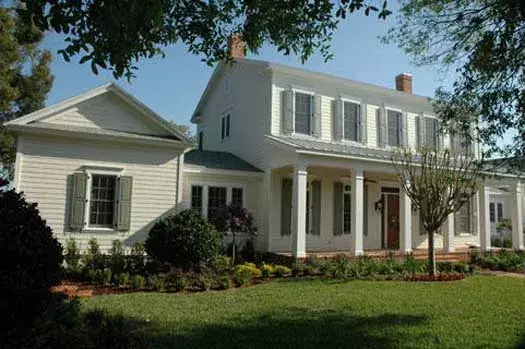 Early American house plans 95-102 - front exterior, 4,457 sq ft, 5 bed, 3 bath house plans | Monster House Plans