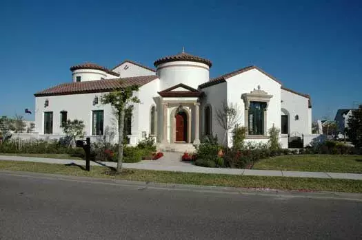Italian house plans 95-103 - front exterior, 4,697 sq ft, 3 bed, 3 bath house plans | Monster House Plans