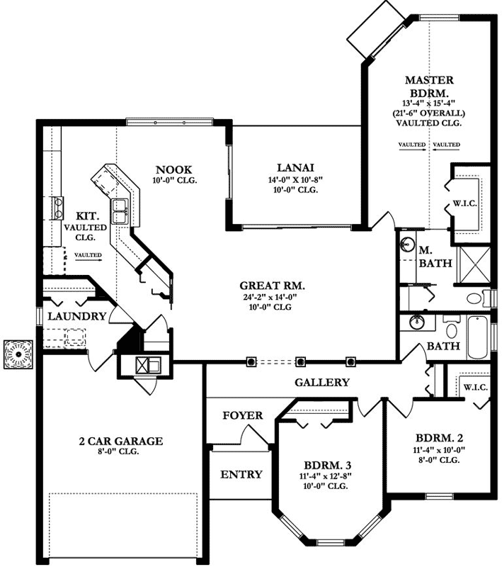 Main Floor Plan: 95-129