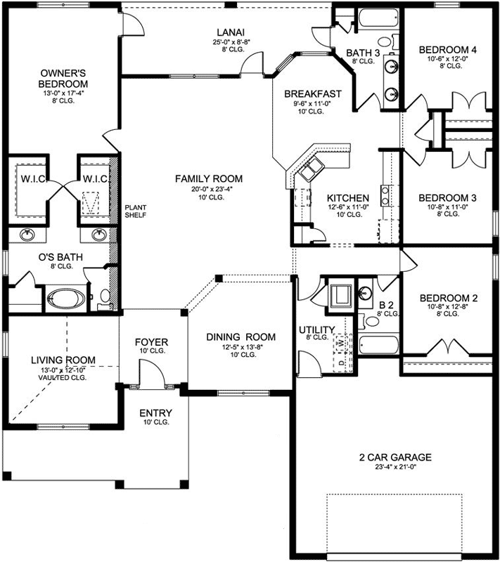 Main Floor Plan: 95-144