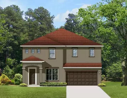 Traditional house plans 95-161 - front exterior, 3,090 sq ft, 5 bed, 3 bath house plans | Monster House Plans