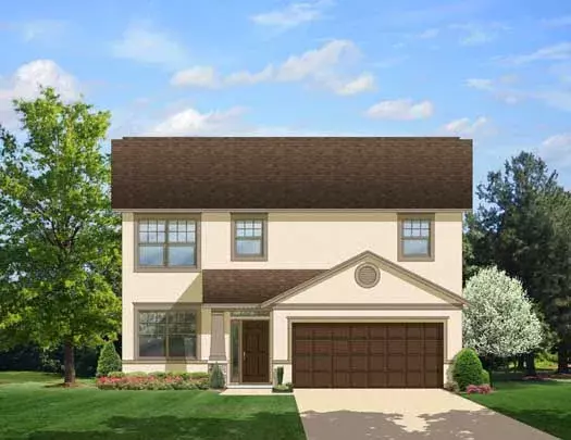 Traditional house plans 95-163 - front exterior, 1,810 sq ft, 4 bed, 2 bath house plans | Monster House Plans