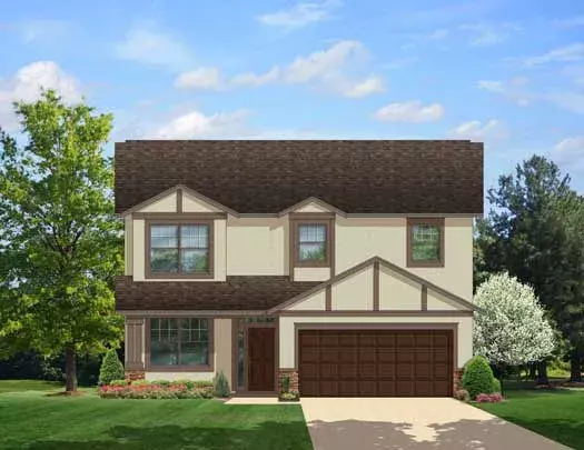 Traditional house plans 95-164 - front exterior, 1,810 sq ft, 4 bed, 2 bath house plans | Monster House Plans