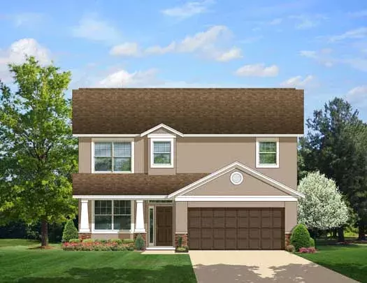Traditional house plans 95-165 - front exterior, 1,810 sq ft, 4 bed, 2 bath house plans | Monster House Plans