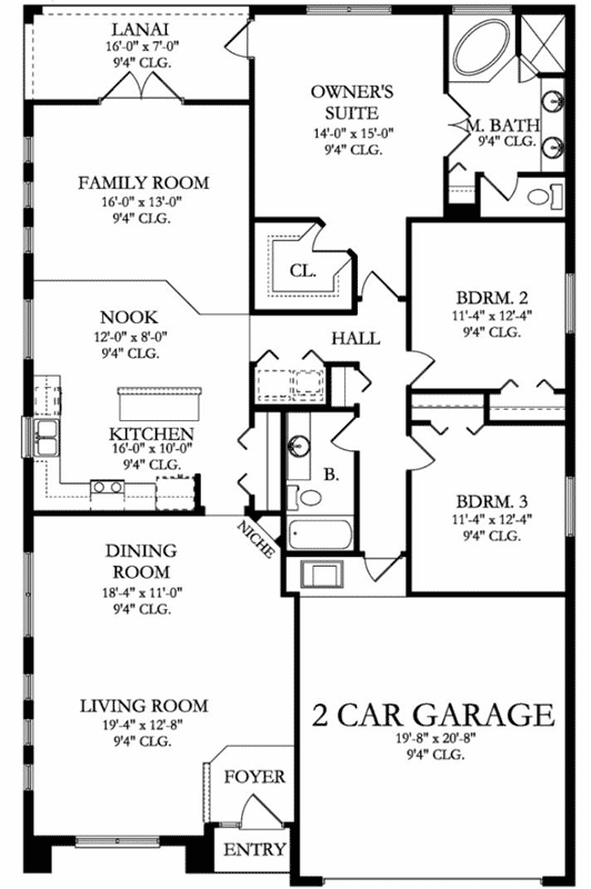 Main Floor Plan: 95-192