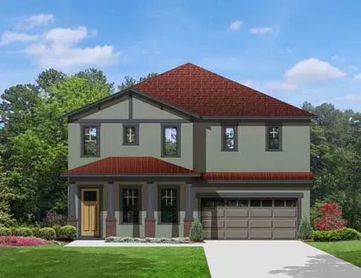 Craftsman house plans 95-197 - front exterior, 3,114 sq ft, 4 bed, 3 bath house plans | Monster House Plans