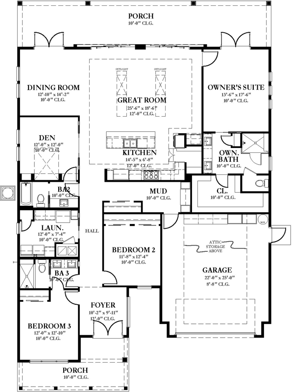 Main Floor Plan: 95-223