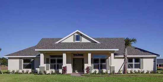 Country house plans 95-265 - front exterior, 2,362 sq ft, 4 bed, 3 bath house plans | Monster House Plans