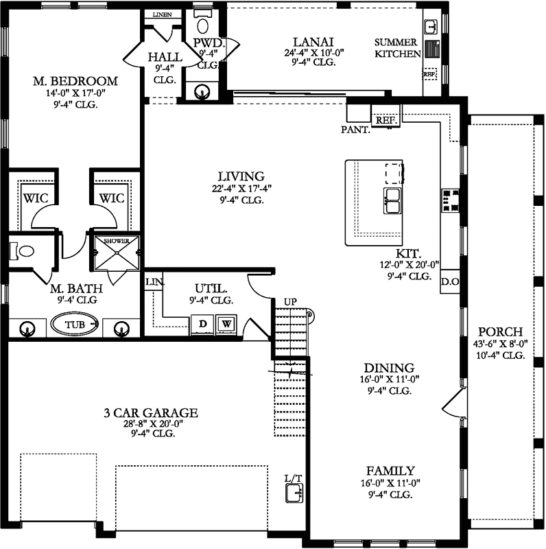 Main Floor Plan: 95-279