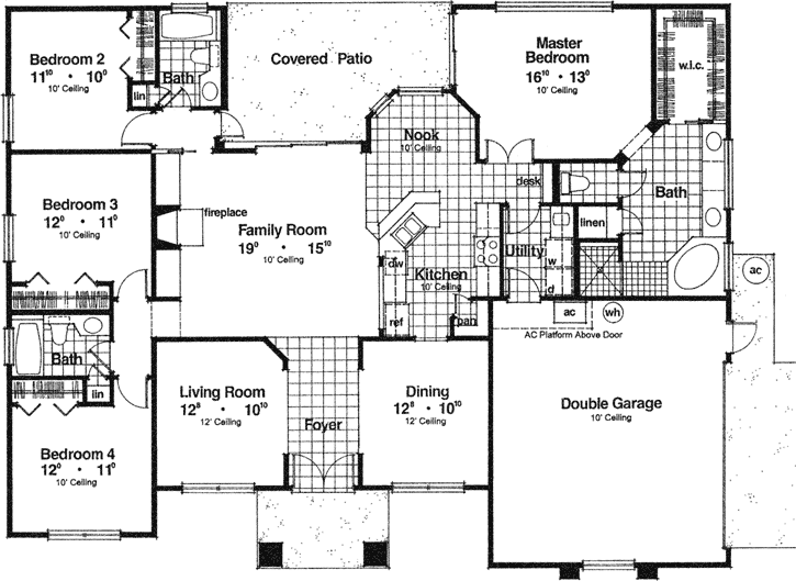 Main Floor Plan: 96-114