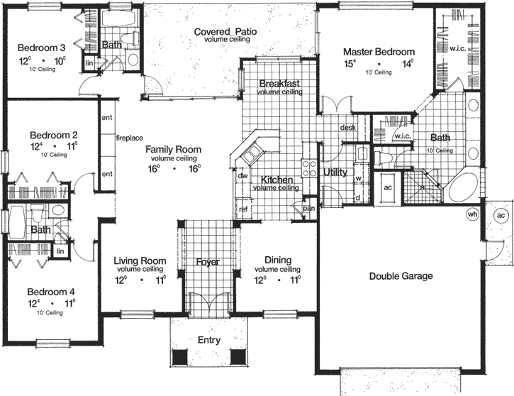 Main Floor Plan: 96-205