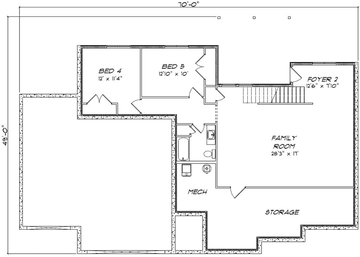 Lower Floor Plan:97-108
