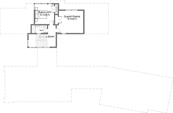 Upper/Second Floor Plan:98-120