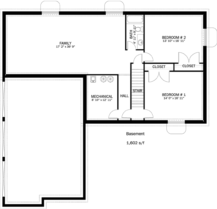 Lower Floor Plan:99-101