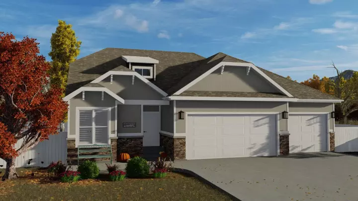 Traditional house plans 99-106 - front exterior, 2,710 sq ft, 4 bed, 3 bath house plans | Monster House Plans
