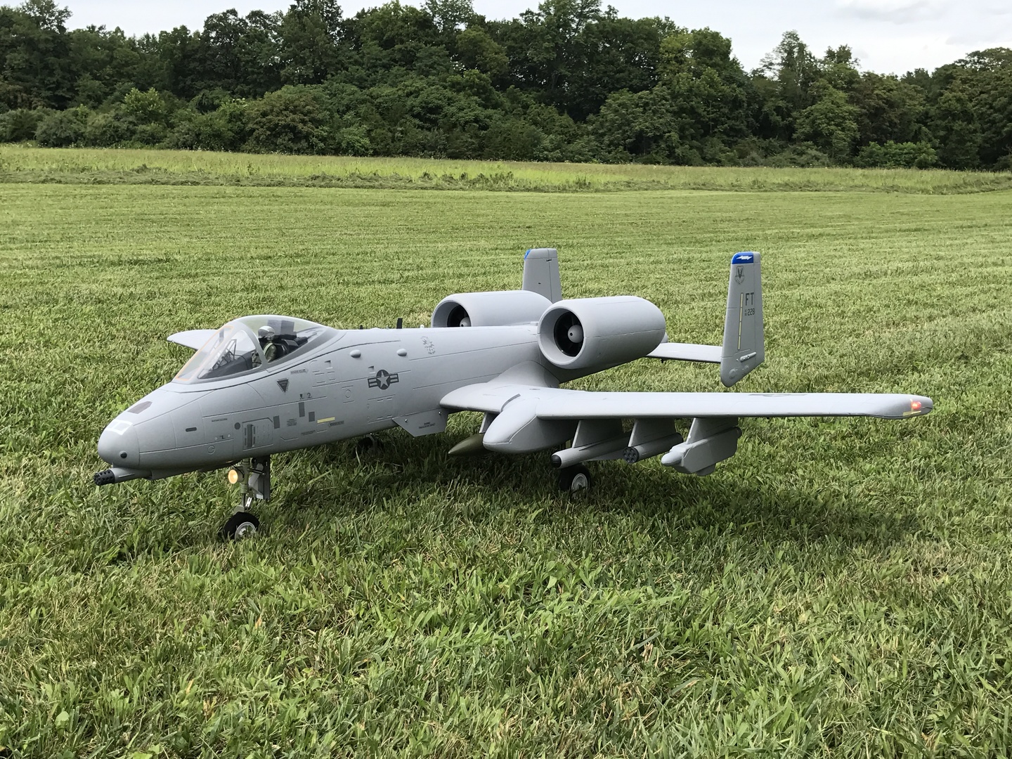Freewing A10 Thunderbolt II Super Scale Twin 80mm EDF Jet