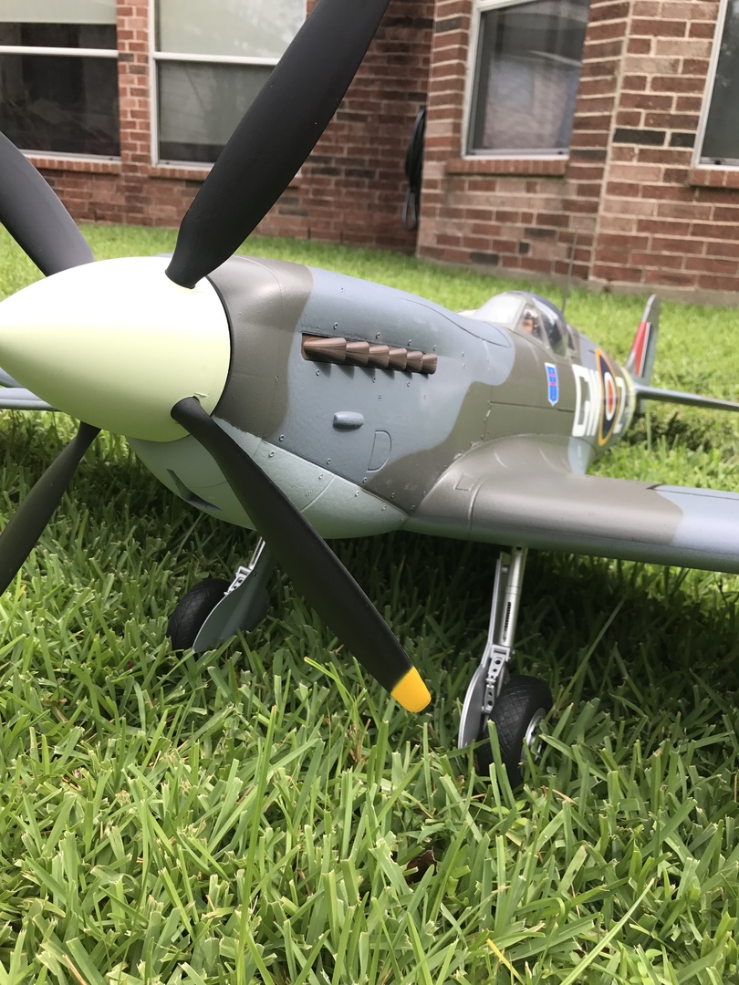 FlightLine RC Spitfire Mk.IX 1600mm (63") Wingspan PNP FLW303P