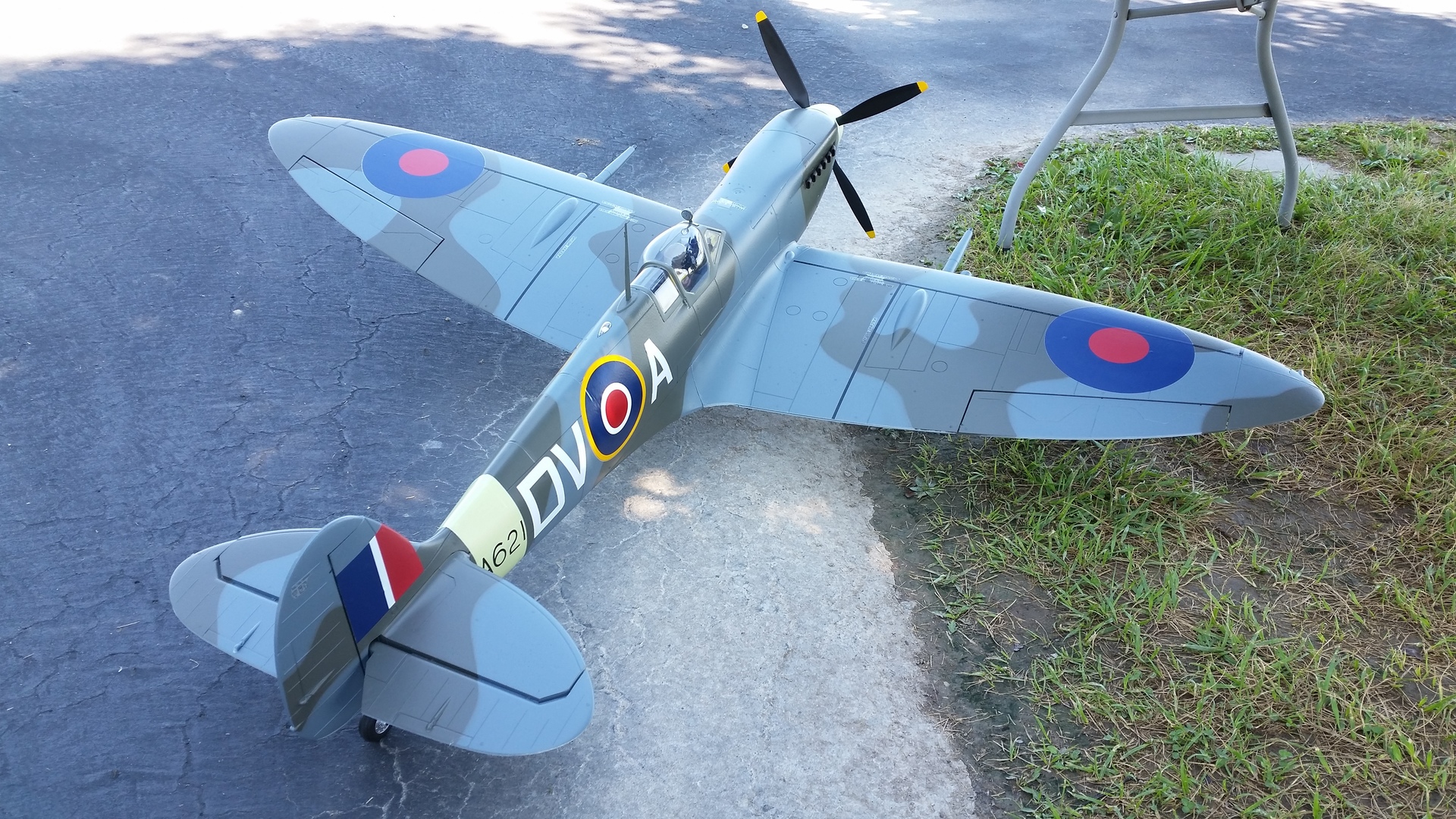 FlightLine RC Spitfire Mk.IX 1600mm (63") Wingspan PNP FLW303P