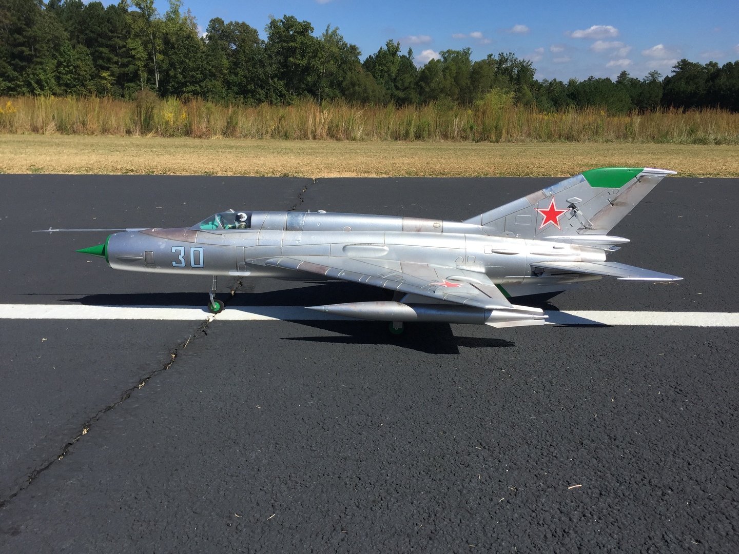 Freewing Mig21 Silver 80mm EDF Jet PNP FJ21011P Motion RC