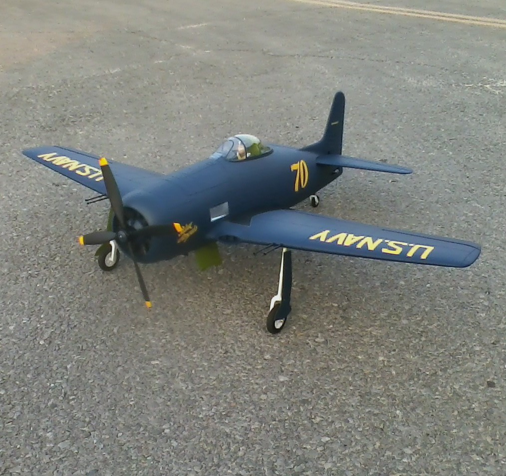 FlightLine F8F1 Bearcat 1200mm (47") Wingspan PNP FLW206P Motion RC