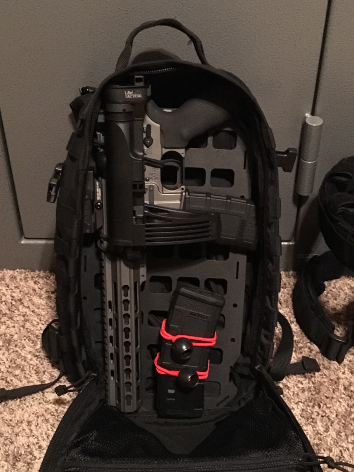 Rigid Insert Panel MOLLE (RIPM) 9.25in x 17in Grey Man Tactical