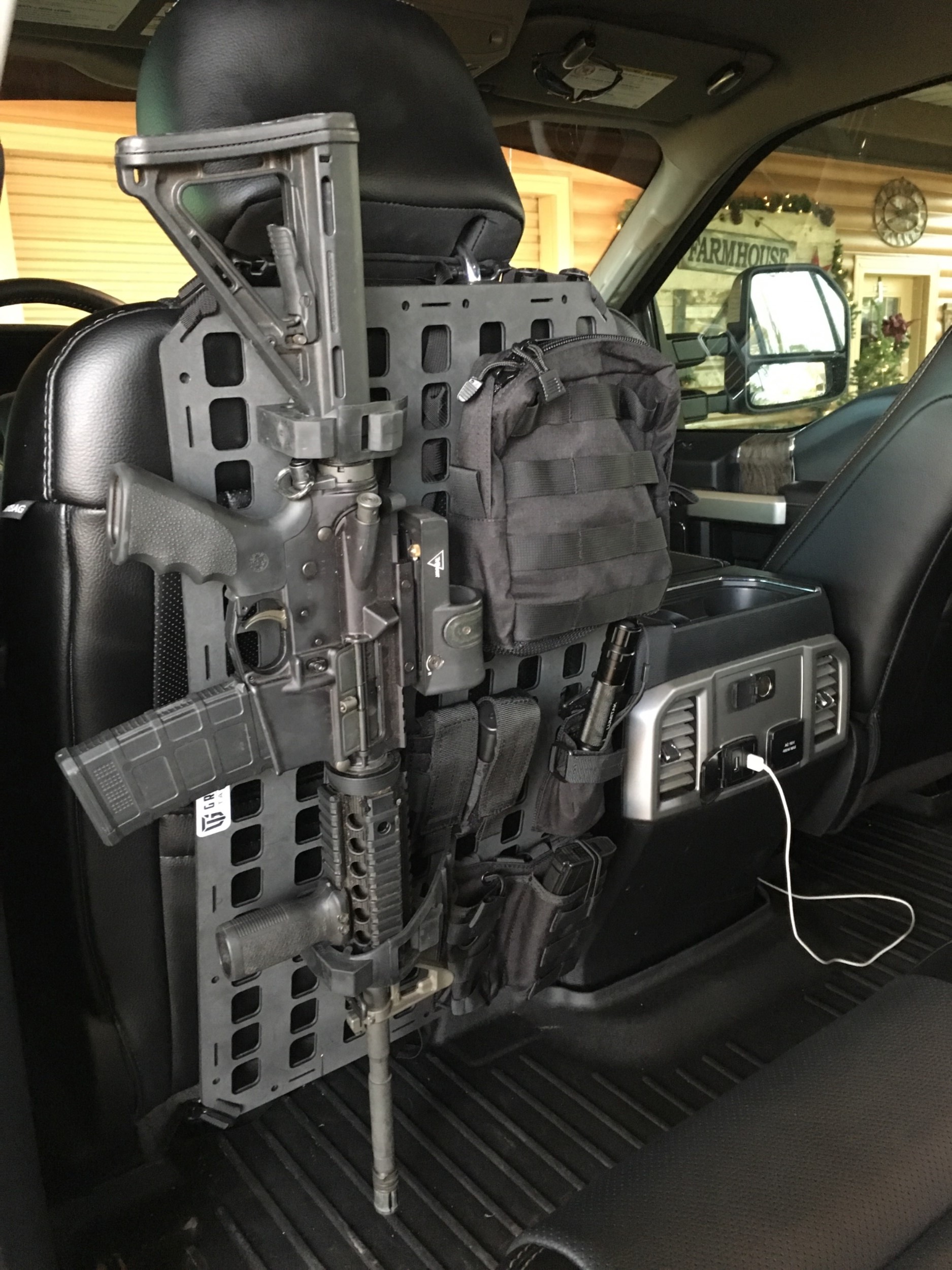 Rigid Insert Panel MOLLE (RIPM) 15.25in x 25in Grey Man Tactical