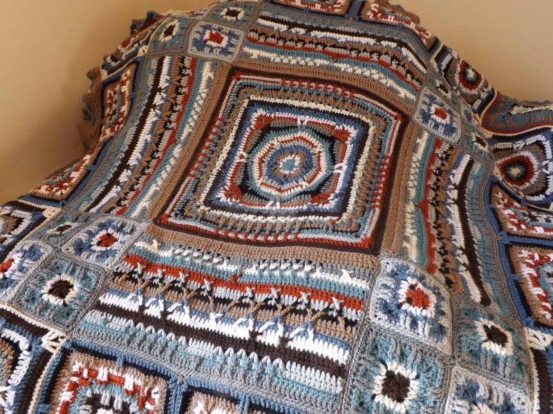 Buy The Ross Poldark Blanket by Catherine Bligh in Stylecraft Special