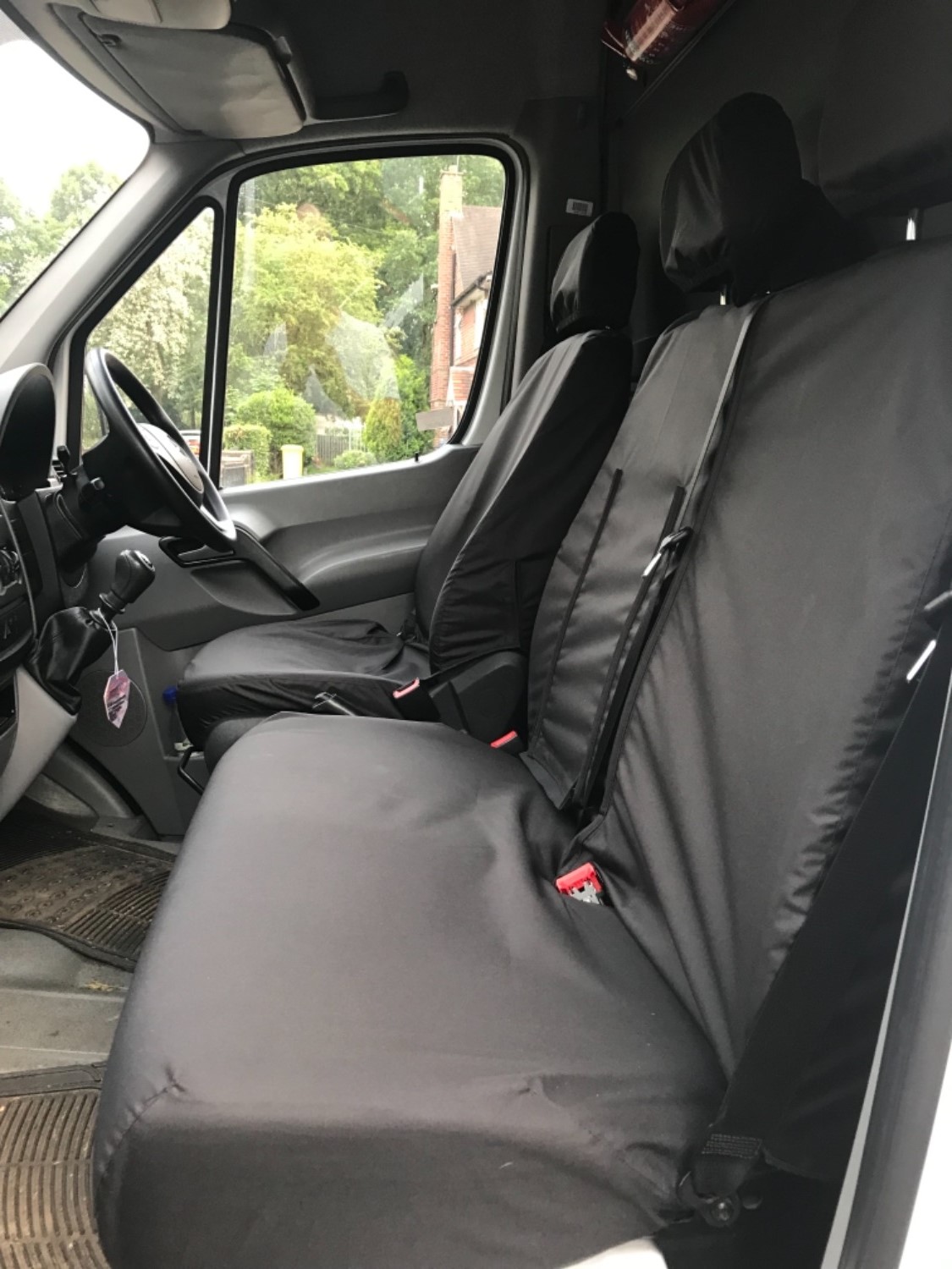 Vauxhall Vivaro Combi 2006-2014 9 Seats Black Seat Covers Tailored Waterproof WA