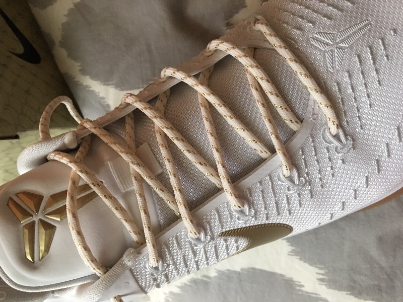 Laced Up Laces Gold Thread Rope Shoe Laces