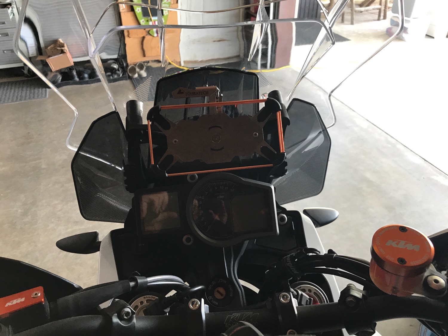 KTM 1290 Adventure GPS Bracket Mount 60412992044 KTM Twins