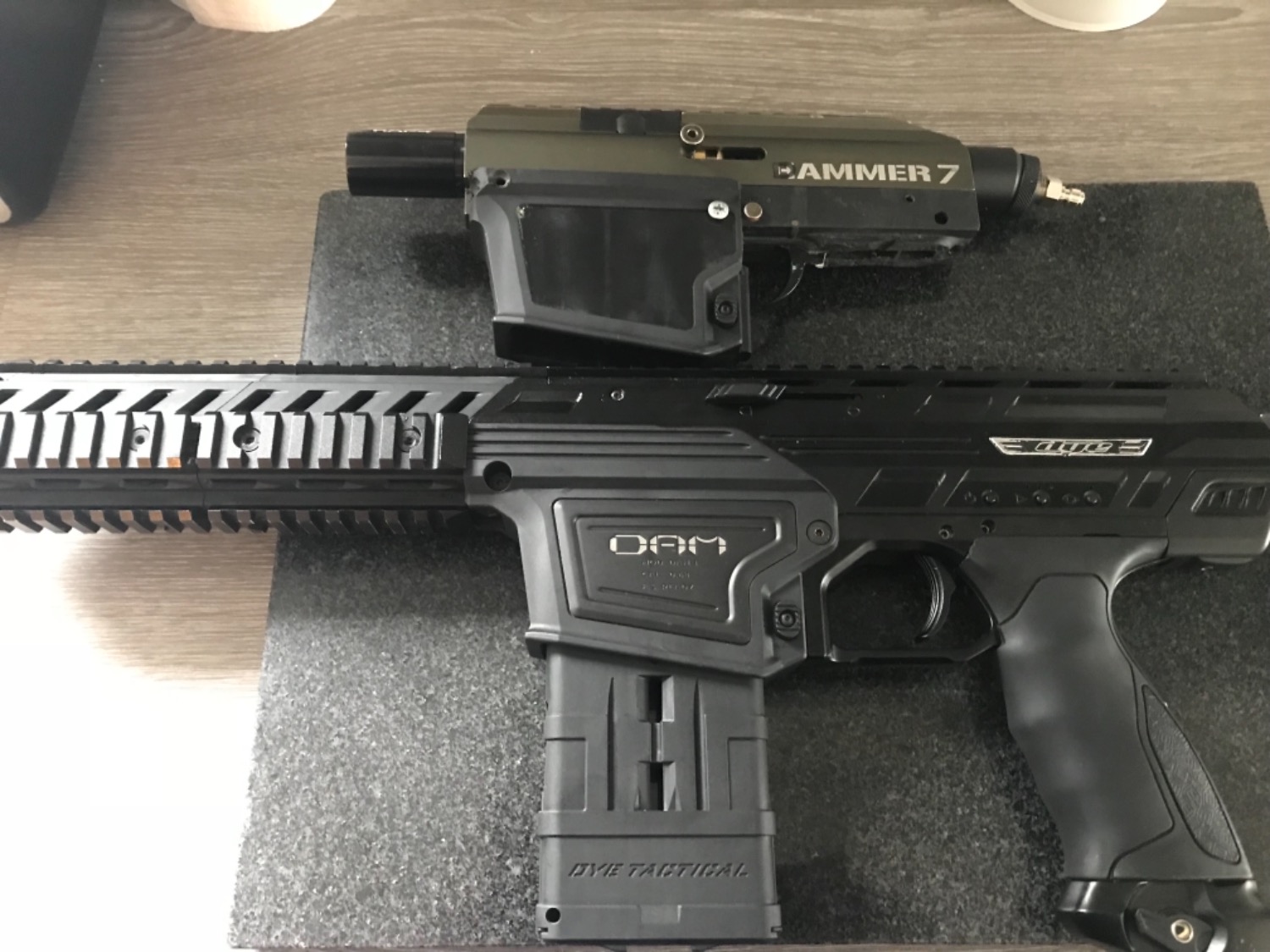 DYE Dam Replacement magwell (Black)