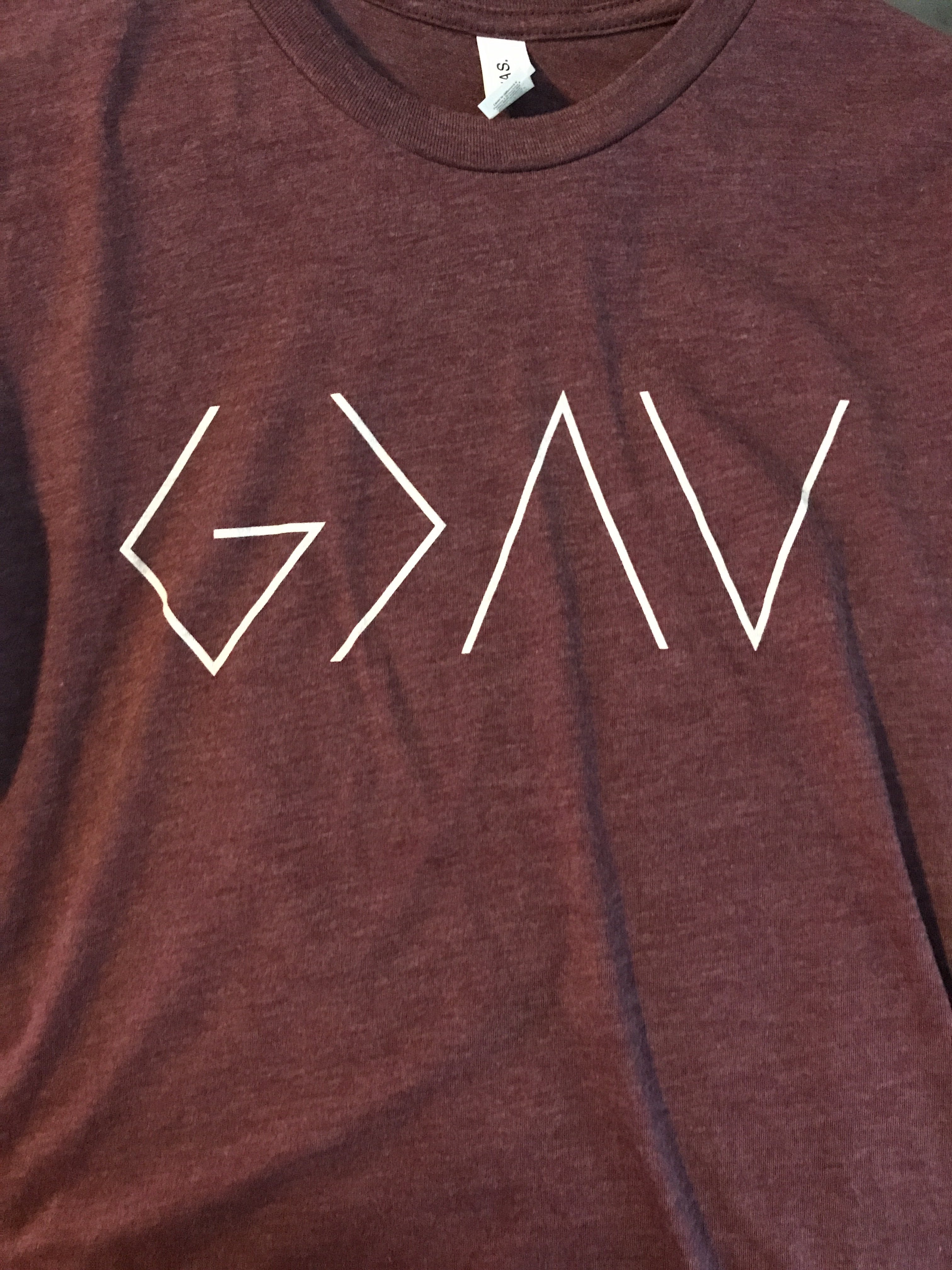 Christian TShirts l Highs and Lows Unisex Tee Elevated Faith