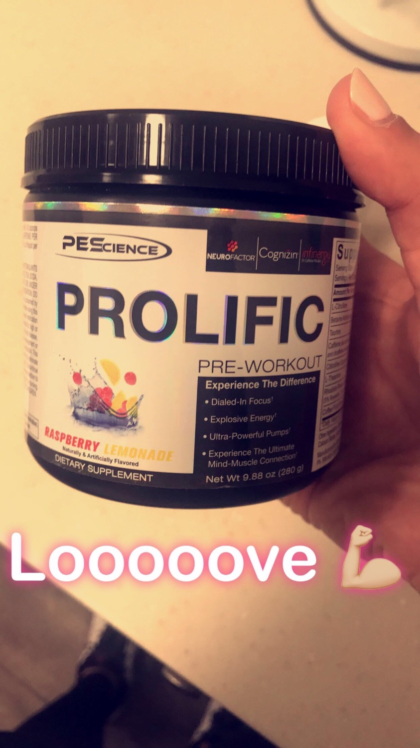 Prolific PreWorkout PEScience
