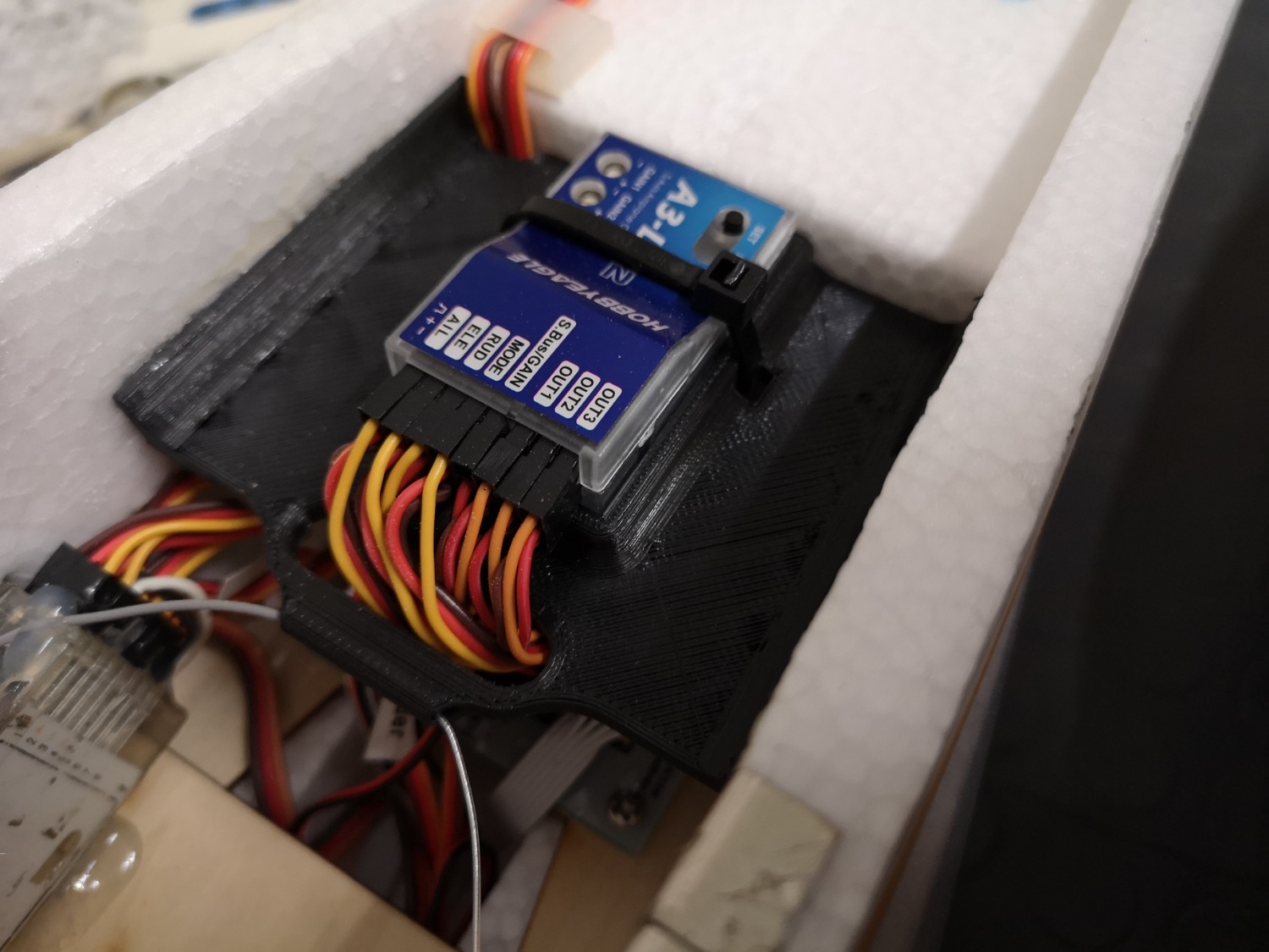 RC Airplane Gyro 3 Axis Stabilization Motion RC