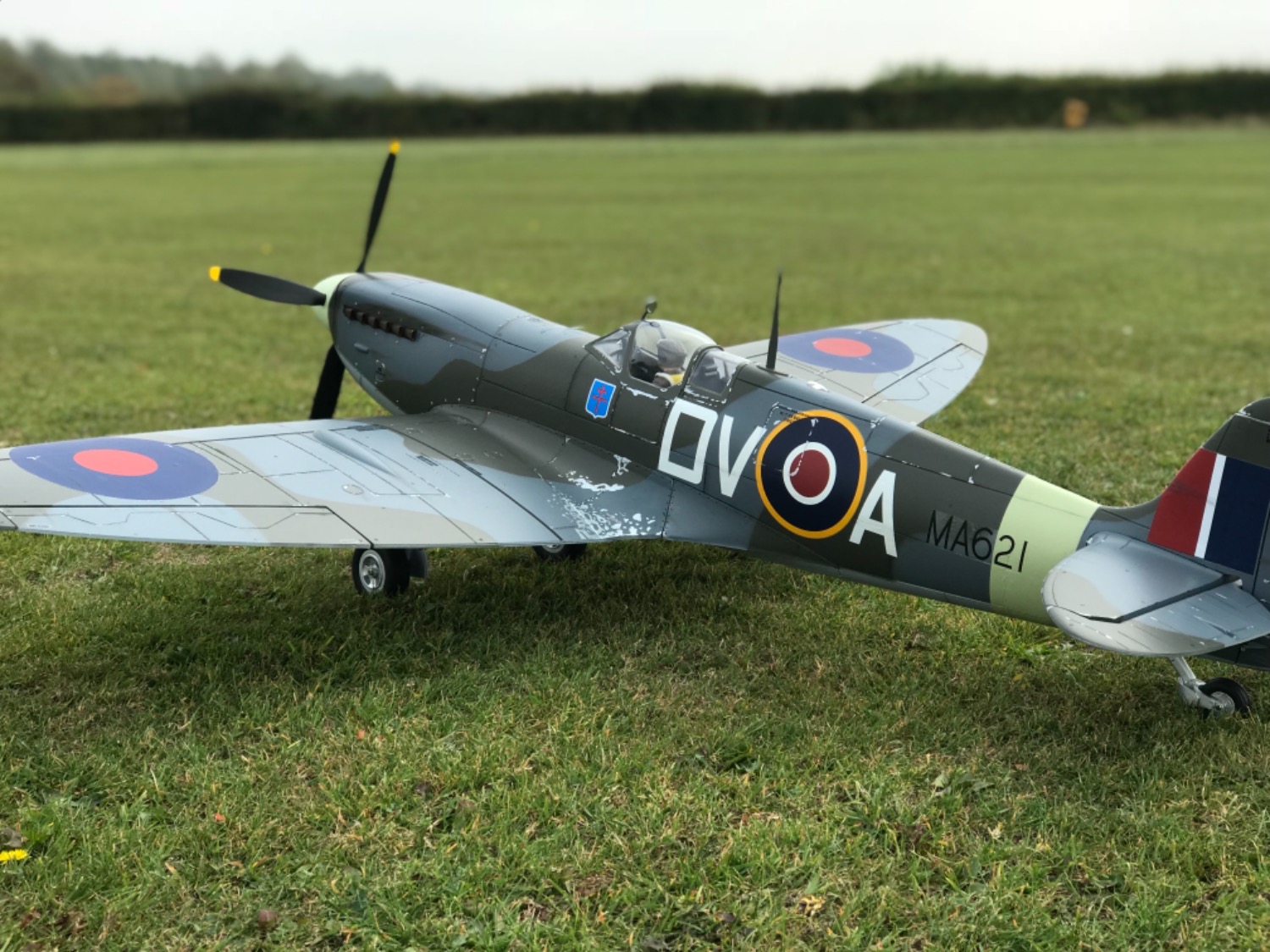 FlightLine RC Spitfire Mk.IX 1600mm (63") Wingspan PNP FLW303P