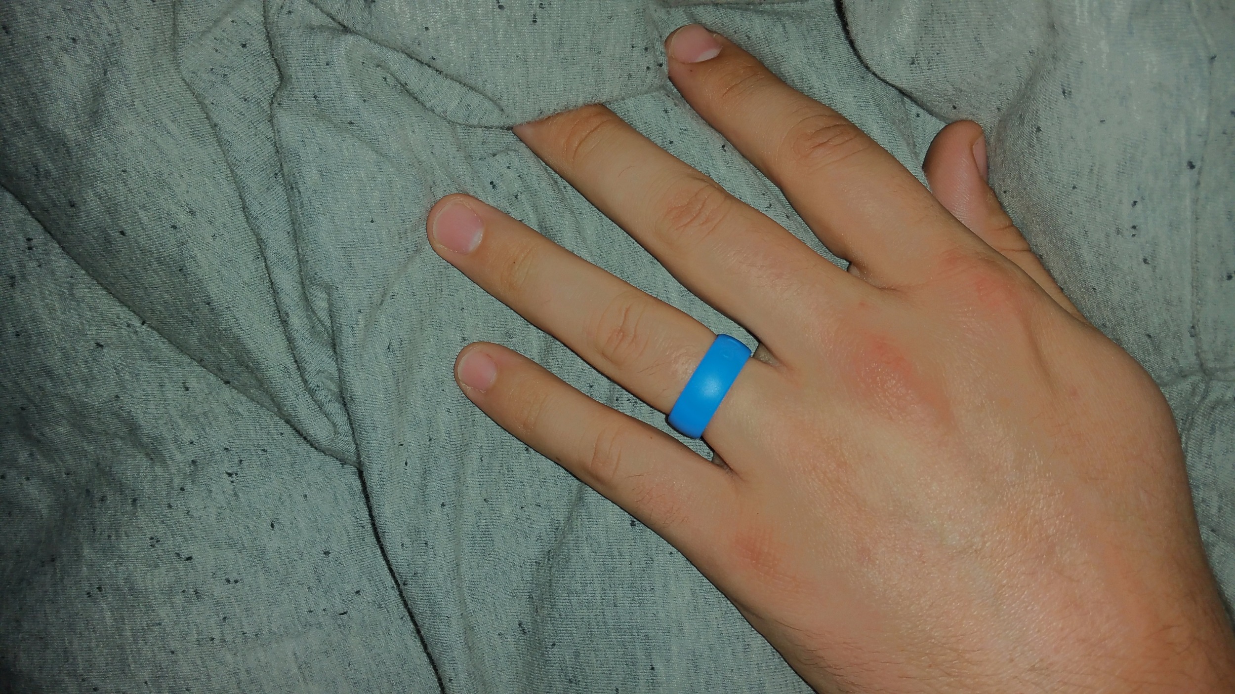 Groove Silicone Ring Glacier Blue Groove Life Silicone Rings