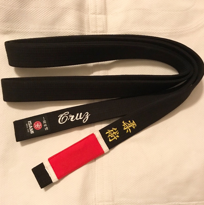 Buy Isami BJJ Black Belts with Custom Embroidery Online ChokeSports