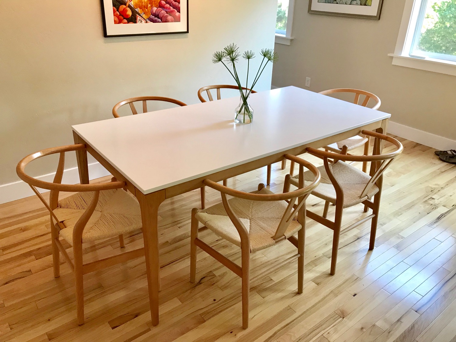 Wegner Wishbone Style Weave Chair CH24 Y Poly & Bark