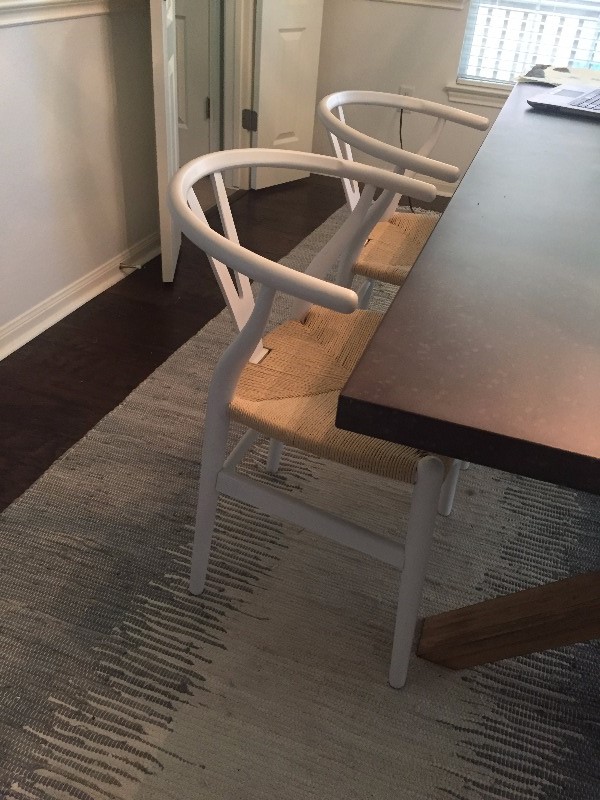 Wegner Wishbone Style Weave Chair CH24 Y Poly & Bark