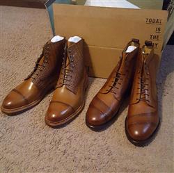 Khalid A. verified customer review of The Irwin Boot in Cognac (Final Sale - No Returns or Exchanges)