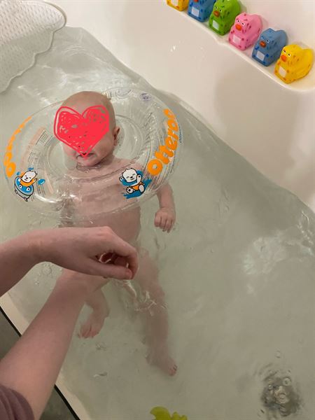 bath neck float