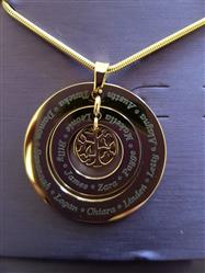 Leonie A. verified customer review of Circles of Loved Ones Tree Personalised Necklace - Two Tone Gold