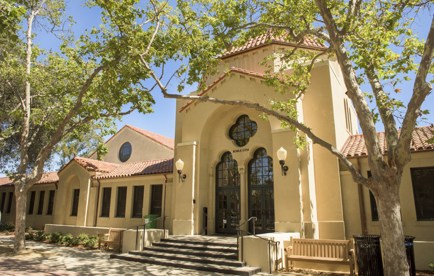 The renovated Roble Gymnasium