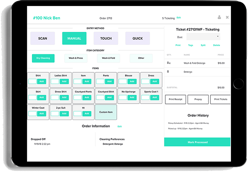 Dry Cleaning & Laundromat Point of Sale Hardware - POS tablets
