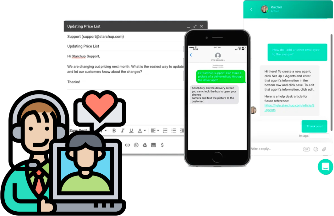 Customer Success for Dry Cleaners & Laundries is Starchup's Mission